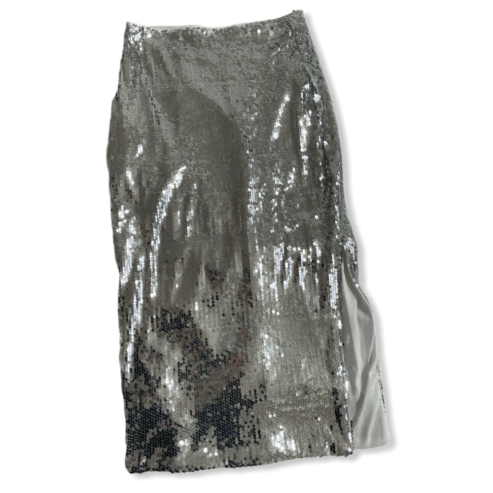 Sequin pencil skirt